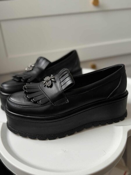 Mocasini dama din piele naturala