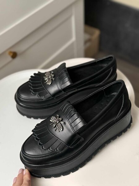 Mocasini dama din piele naturala