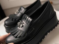 Mocasini dama din piele naturala