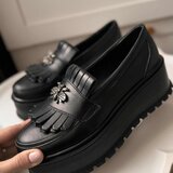 Mocasini dama din piele naturala